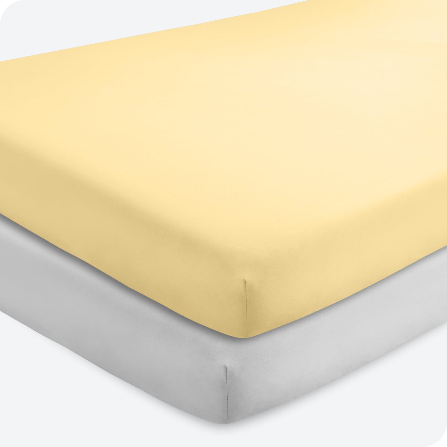 Bare Home Fitted Crib Microfiber Sheet