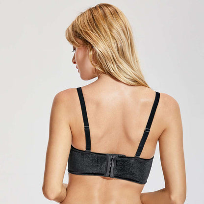 Silicone Grip Strapless Underwire Bra