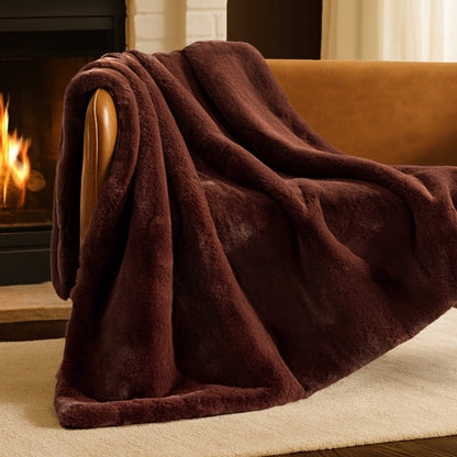 Bare Home Faux Fur Blanket