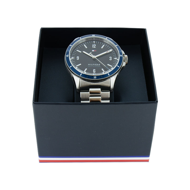 Tommy Hilfiger Men's Silver Watch Maverick 1791901