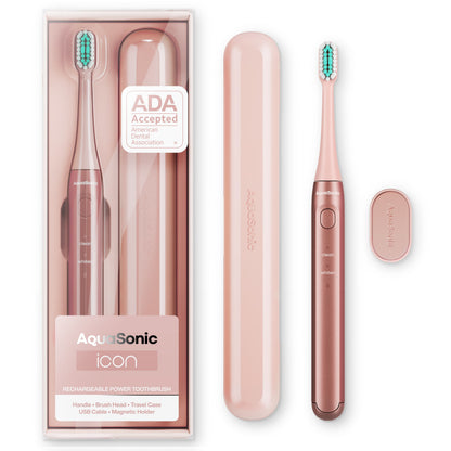 Aquasonic Icon Rechargeable Power Toothbrush