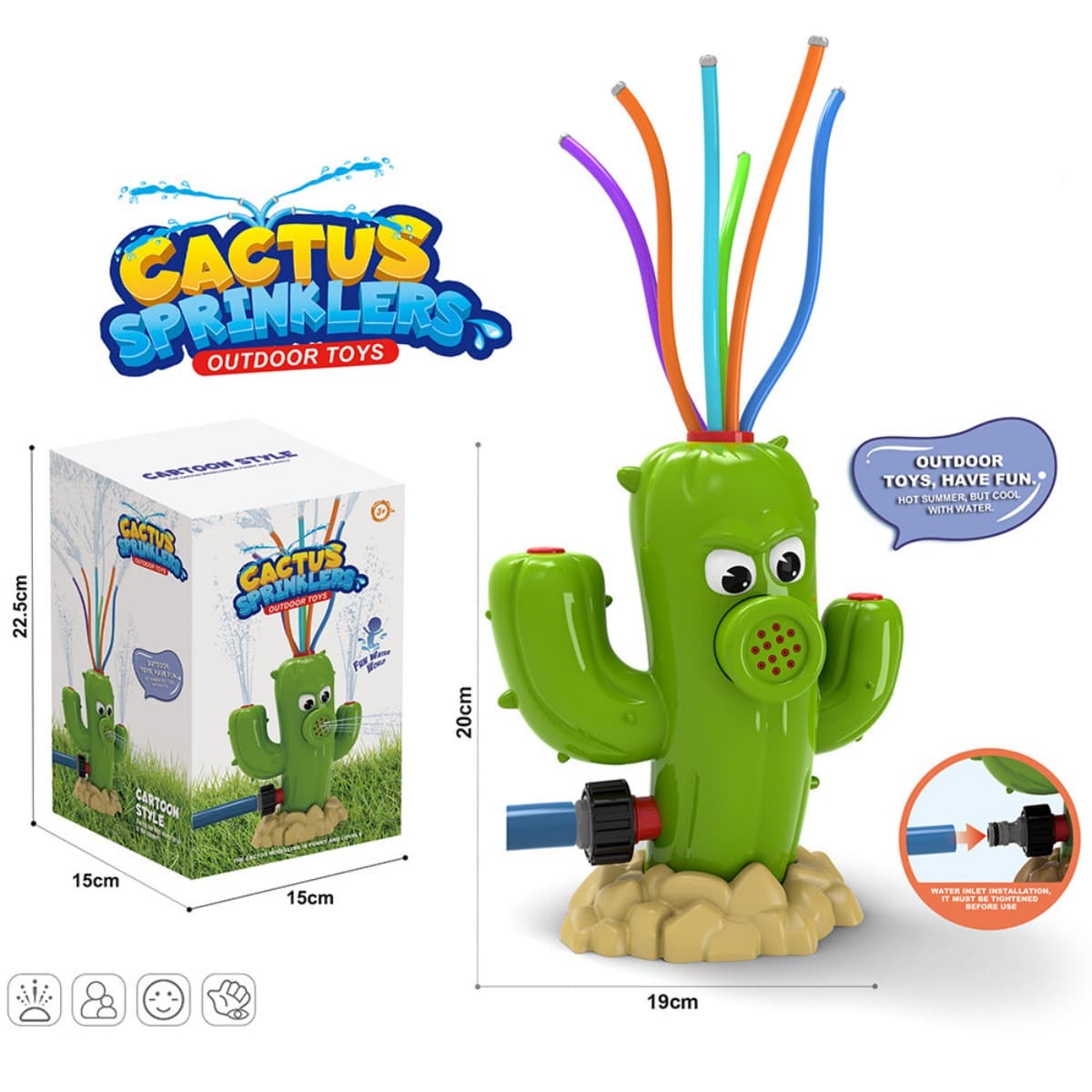 Cute Cartoon Outdoor Sprinkler Toy