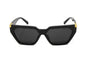 Black Square Designer Women's Sunglasses