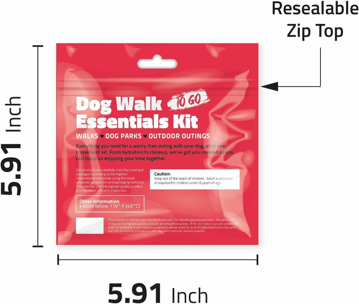 Dog Walk Essentials Kit Pack of 3 (Green)