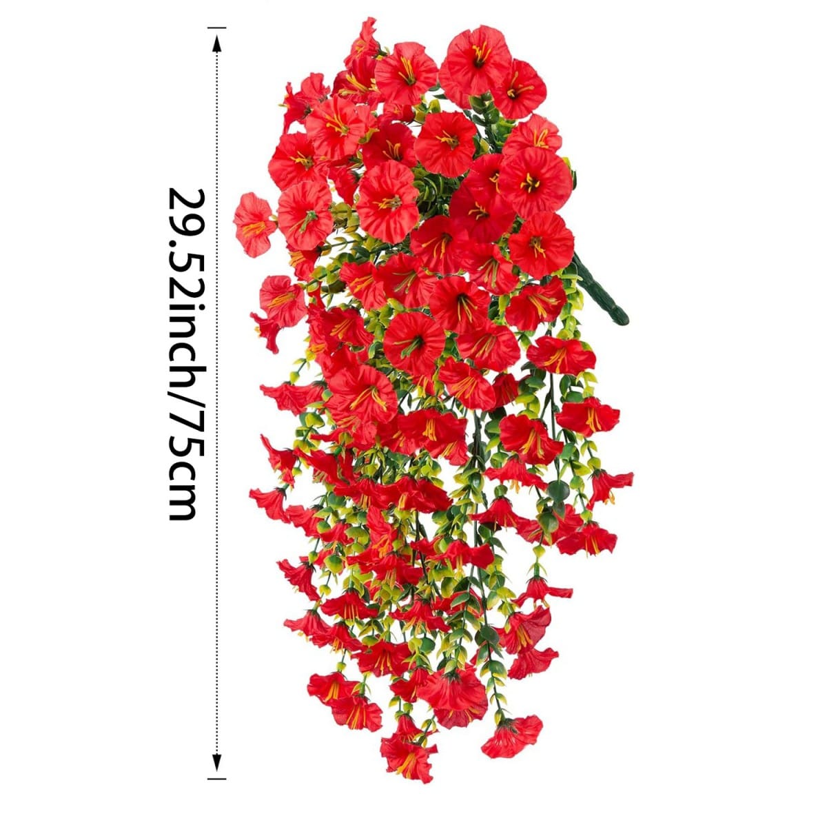 Artificial Morning Glory Hanging Vine