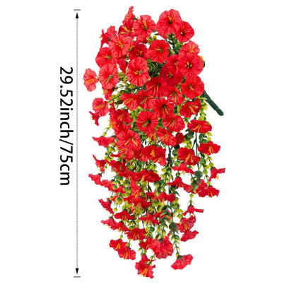 Artificial Morning Glory Hanging Vine