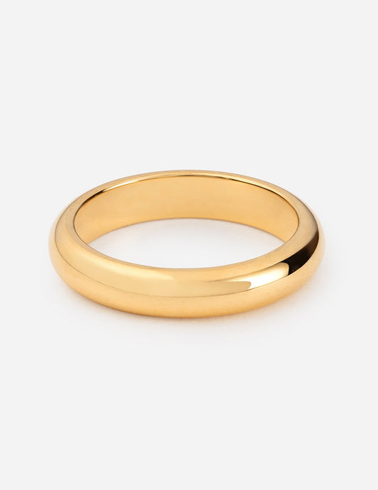 Elevated Faith Gold Band Ring