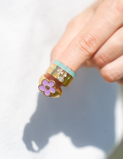 Elevated Faith Gold Loved Ring