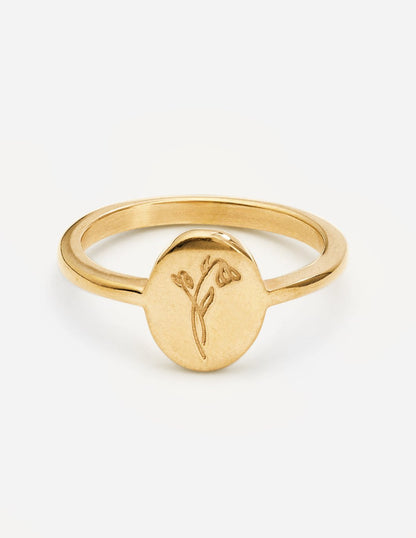 Elevated Faith Gold Wildflower Ring
