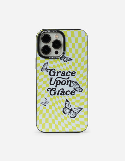 Elevated Faith Grace Upon Grace Phone Case