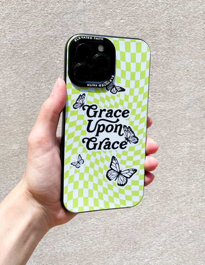 Elevated Faith Grace Upon Grace Phone Case
