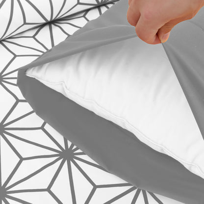 Elegant Comfort 6-Piece Cube Bed Sheet Set  - Geometric Pattern - Soft as a Hotel Premium Quality