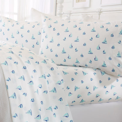 Coastal Printed Sheet Set - Newport Collection