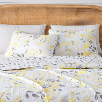 Floral Quilt Set - Helene Collection