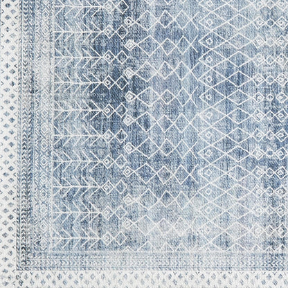 Distressed Moroccan Machine Washable Accent Area Rug & Runner 2 Pack - Neve Collection