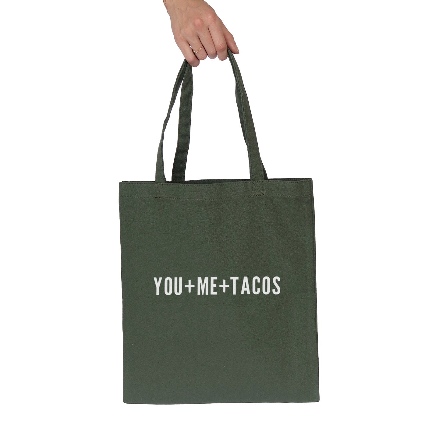 Frankie Jean You + Me + Tacos Tote Bag