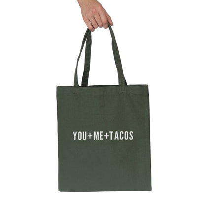 Frankie Jean You + Me + Tacos Tote Bag