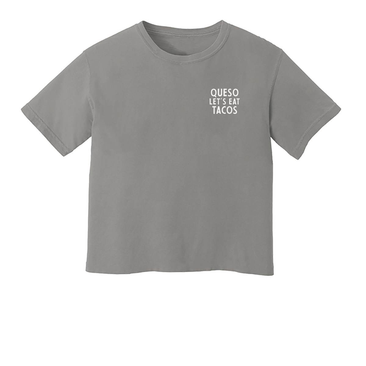 Frankie Jean Queso Let's Eat Tacos Washed Tee