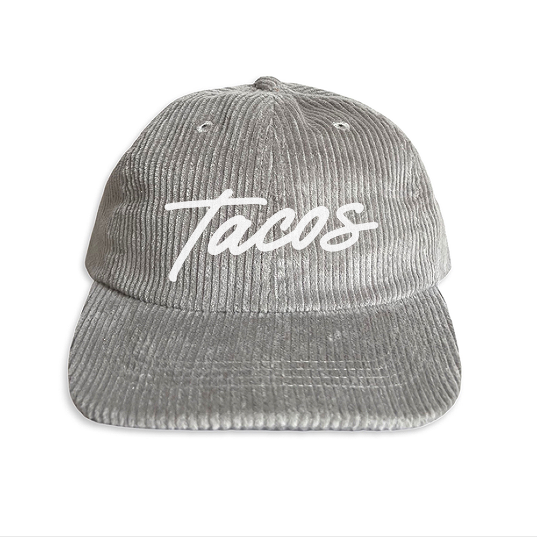 Frankie Jean Tacos Cursive Corduroy Cap