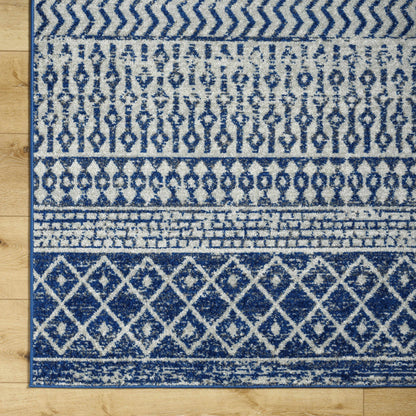 Constantin Blue Area Rug - Clearance