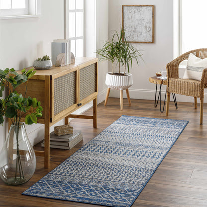 Constantin Blue Area Rug - Clearance