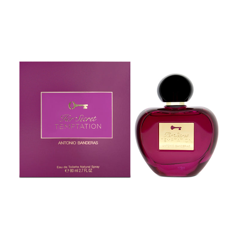 Antonio Banderas Her Secret Temptation 80ml Eau De Toilette