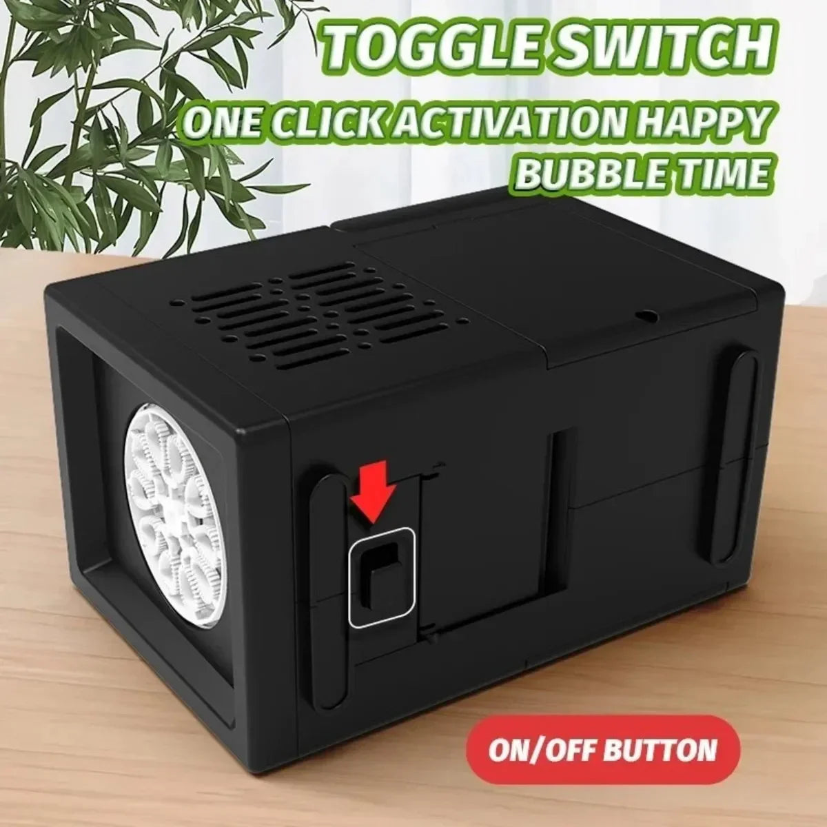 Automatic Portable Bubble Machine