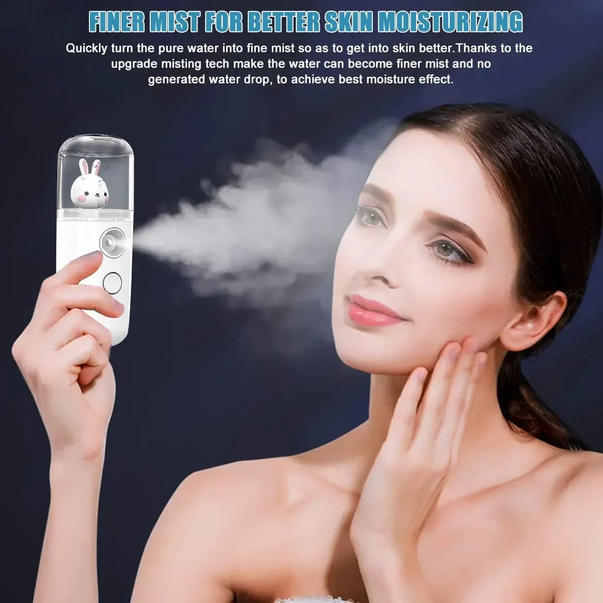 Cute Rabbit Nano Mist Facial Sprayer