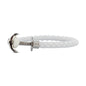 White Leather Anchor Bracelet For Men PHREP Lite By Paul Hewitt Size Large