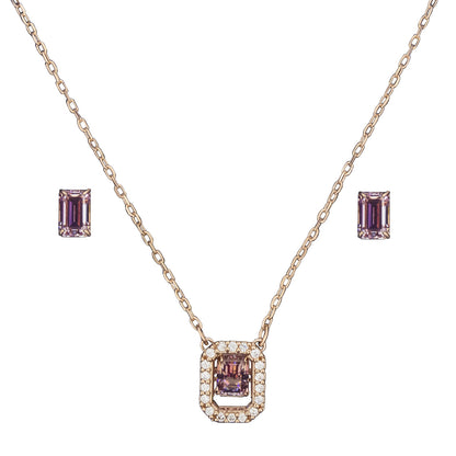 Swarovski Millenia Pink Octagon Set 5620548