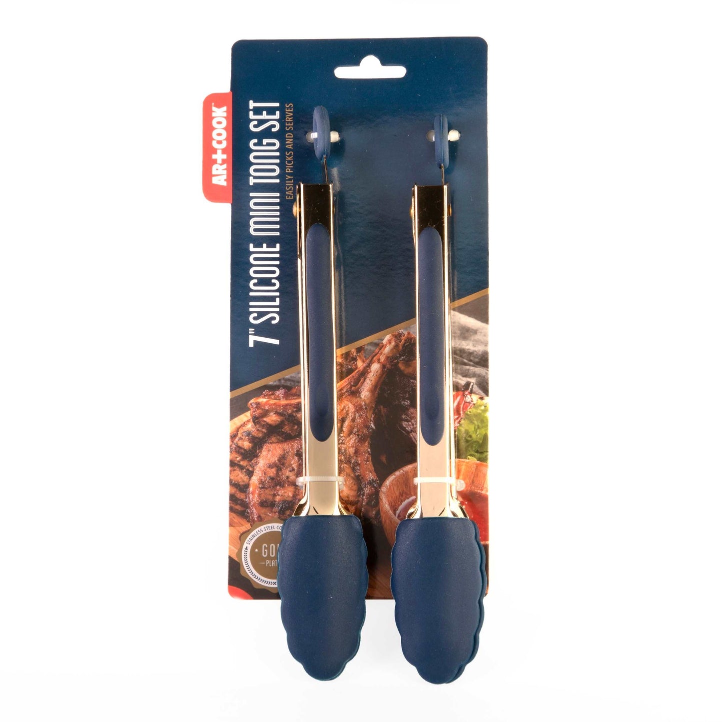 Art+Cook 2PC MINI TONGS SET