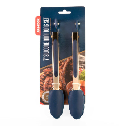 Art+Cook 2PC MINI TONGS SET