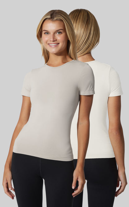90 Degree by Reflex 2 PK Short Sleeve Top