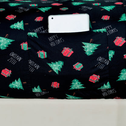 Elegant Comfort 6-Piece Christmas & Holiday Sheet Set - Soft as a Hotel Premium Quality