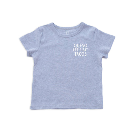 Frankie Jean Queso Let's Eat Tacos Kids Tee