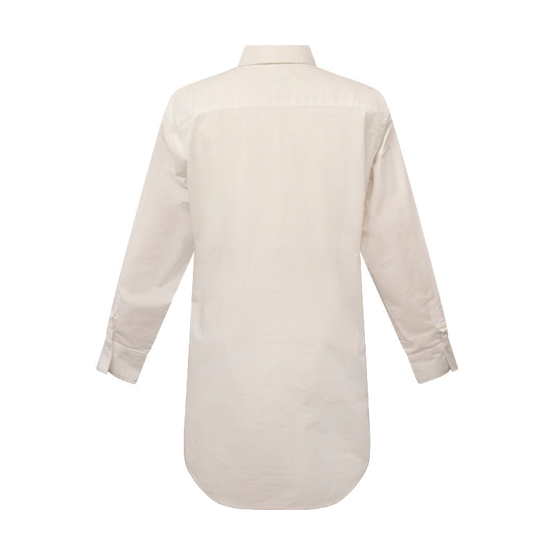 Fynch Hatton Women's Cotton Stretch Shirt Blouse White
