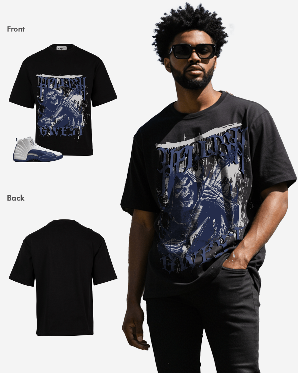 G West Hellish Chords Oversized T-Shirt Mens