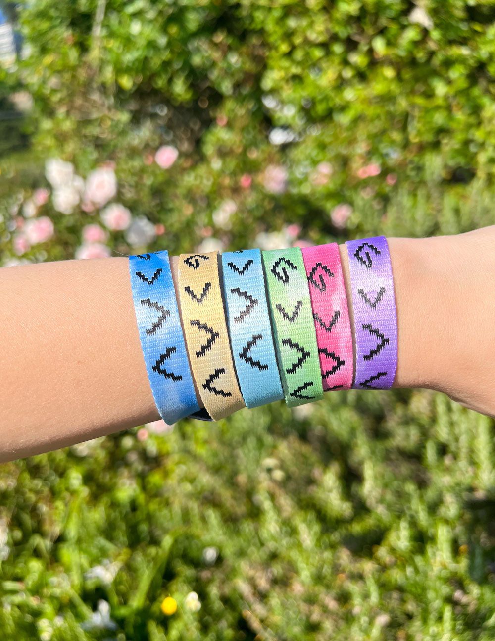 Elevated Faith Highs and Lows Tie-Dye Bracelet Pack