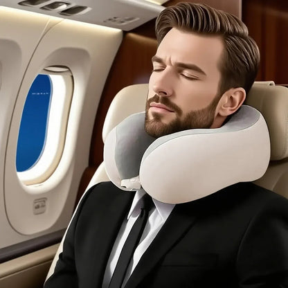 Ergonomic Double Peak U Neck Pillow