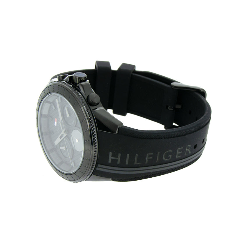 Tommy Hilfiger Black Chronograph Men's Watch 1791861