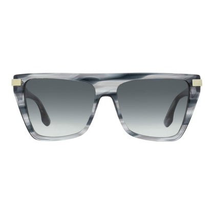 Victoria Beckham Tapered Rectangle Sunglasses VB684S 001 Black 57mm