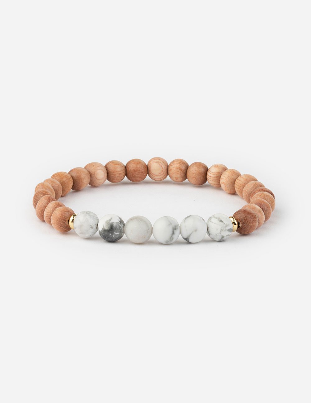 Elevated Faith Howlite Stacker Bracelet