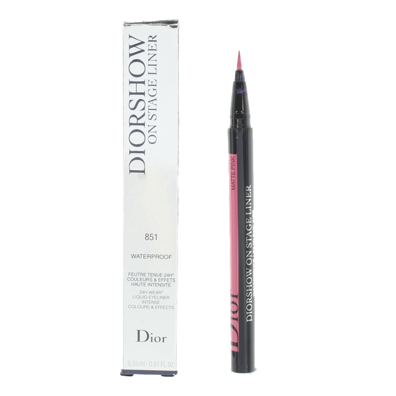 Dior Diorshow On Stage Eyeliner 851 Matte Pink (Blemished Box)