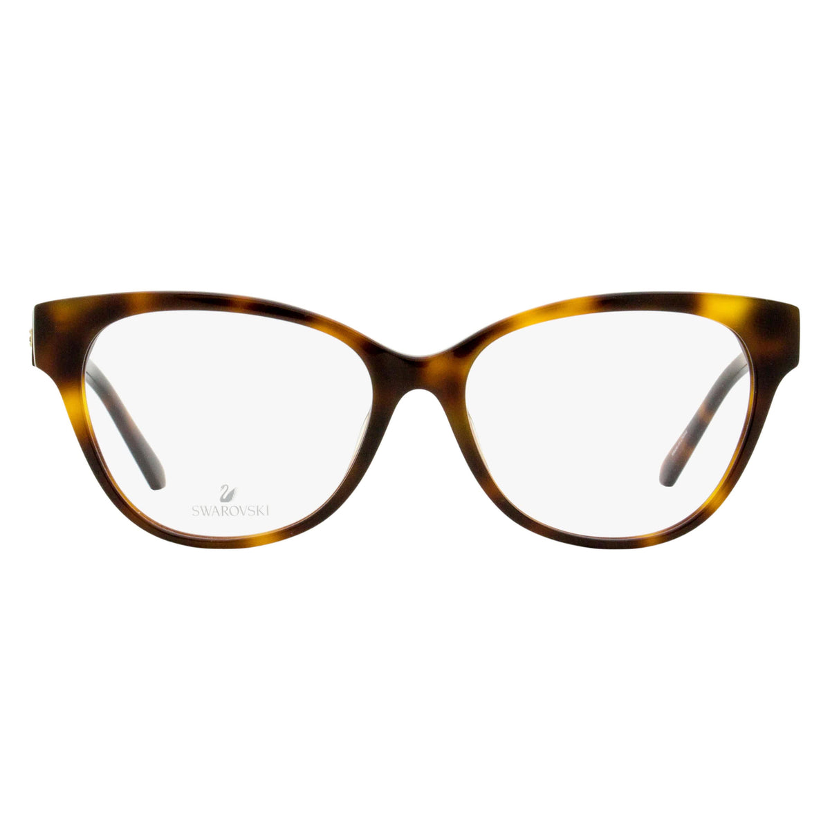 Swarovski Crystal Row Eyeglasses SK5392 052 Dark Havana 55mm
