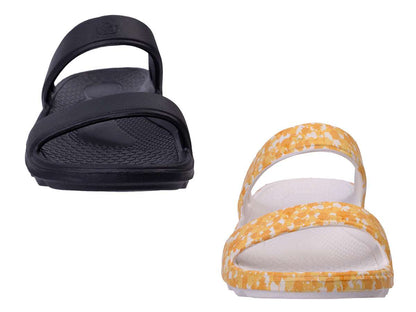 Fusion Slim Splash Sandals 2-Pack - Medium