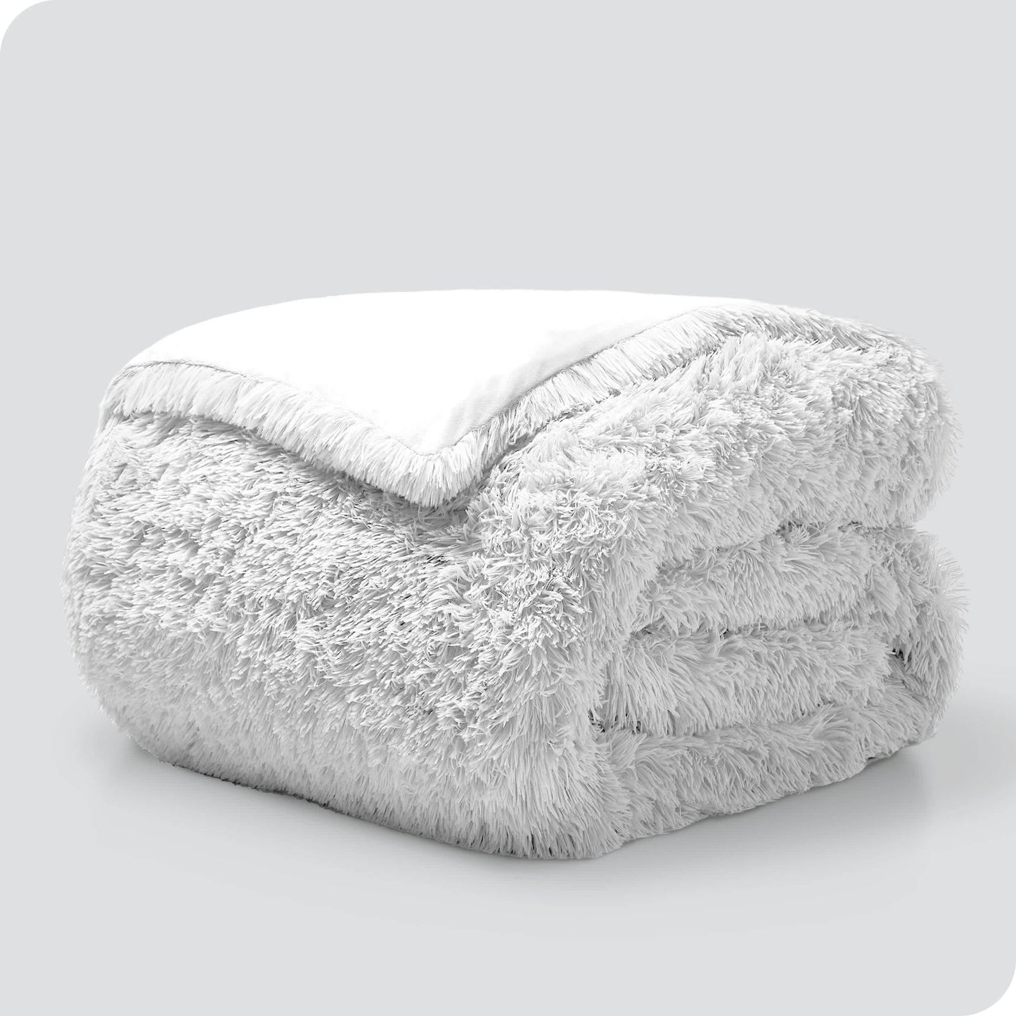 Bare Home Shaggy Duvet Cover