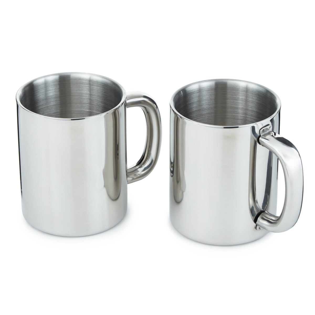 BergHOFF 2Pc 18/10 Stainless Steel Coffee Mug, 12oz.