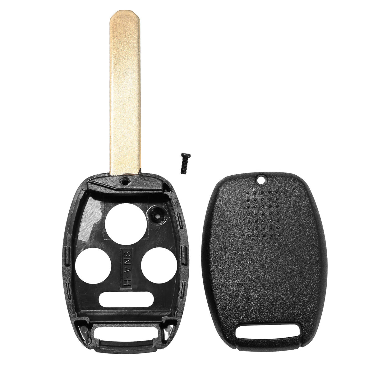 Fresh Fab Finds 2Pcs Keyless Entry Remote Shell Case Fit For Honda Accord 2008-2012 Car Key Fob Pad 
Replacement N5F-S0084A N5F-A05TAA w/ Uncut Blade