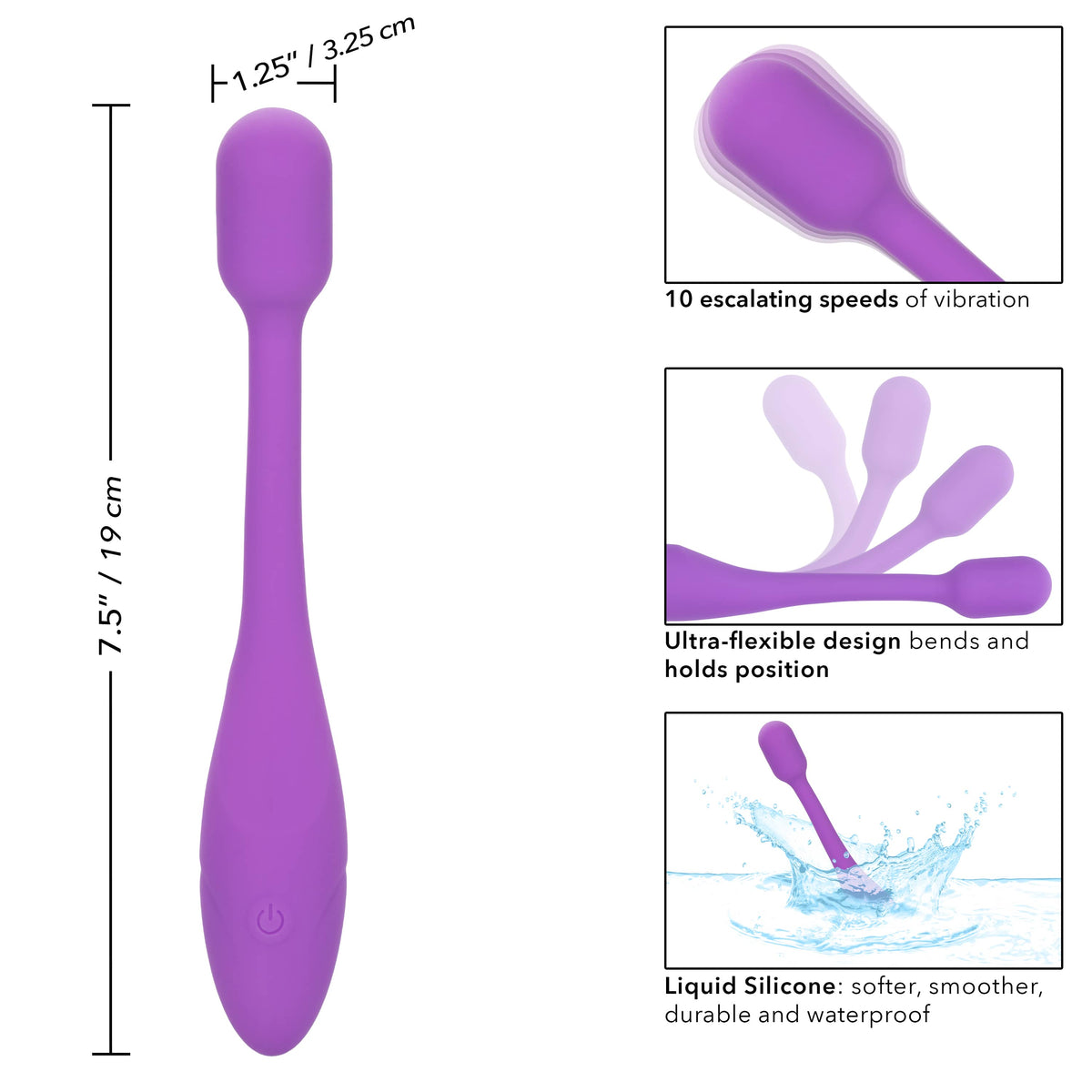 CalExotics Bliss Liquid Silicone Flex-O-Teaser