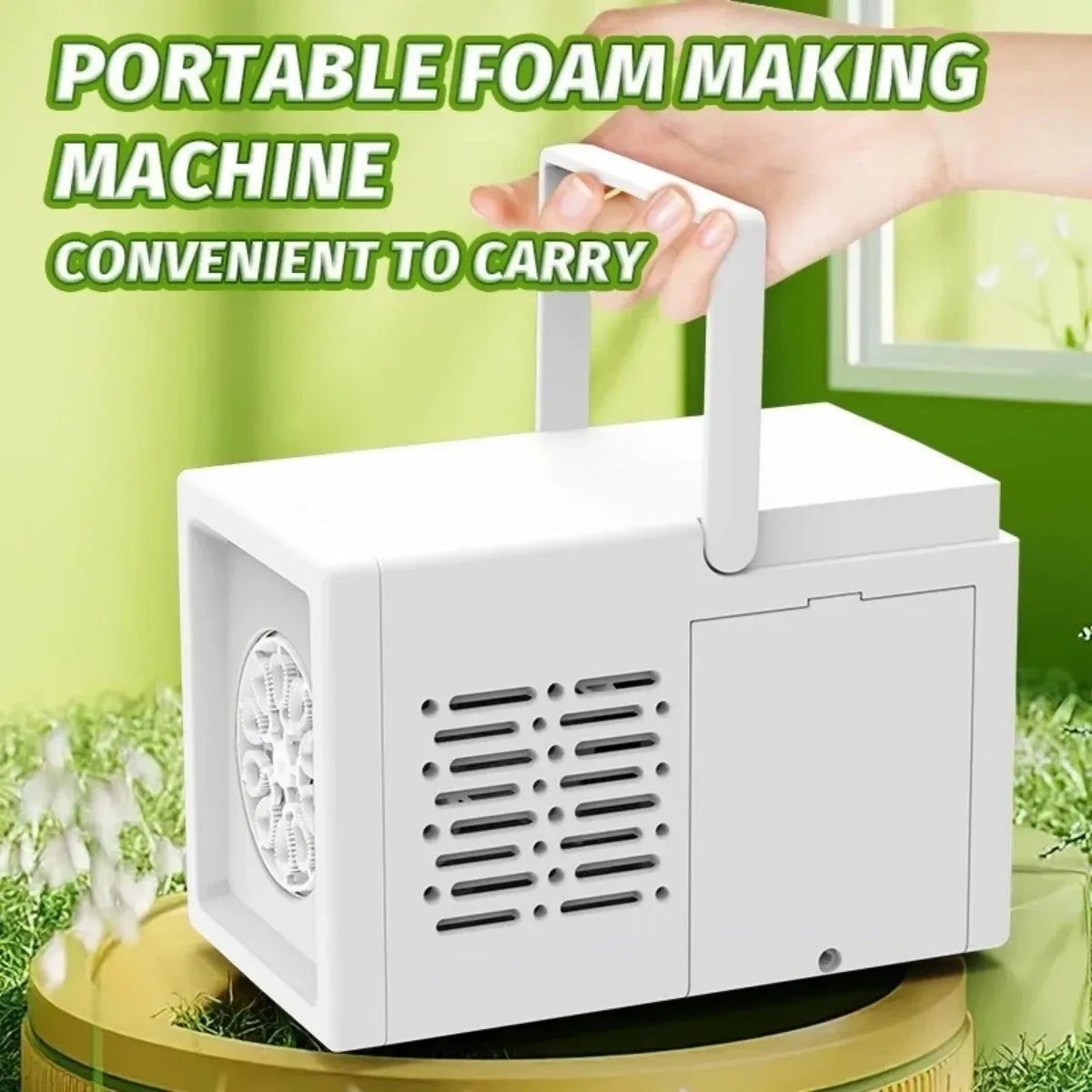 Automatic Portable Bubble Machine